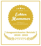 Siegel gold Echter Hammer 2020 2022 Main 1